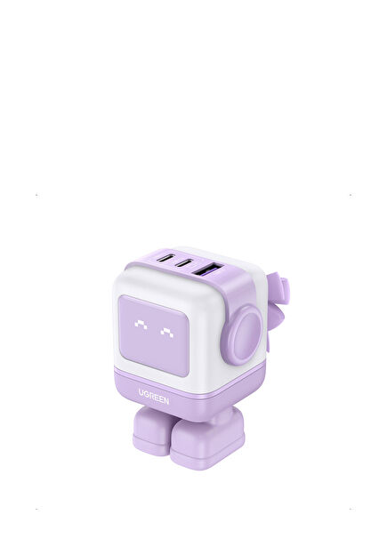 Nexode RG 65W Robot GaN Mor Hızlı Şarj Cihazı