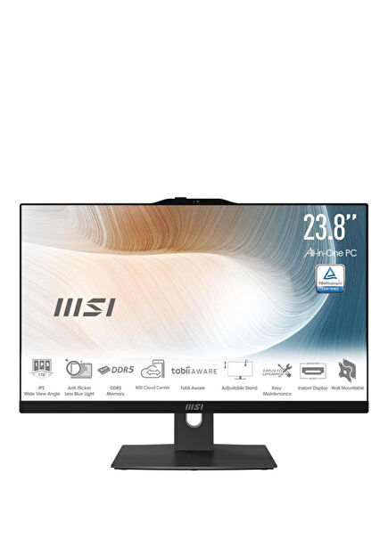 MODERN CORE i5-120U 8GB RAM DDR5 512GB SSD 23.8" FHD Windows11Pro All in One AM242P 1M-1223EU