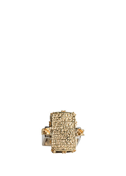 Love Tablet Women Gold Ring