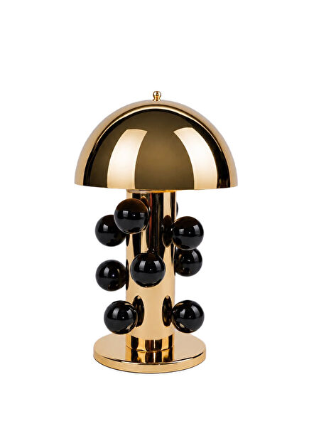 Sedef Çalkan Collection Mini Gold Bonbon Rechargeable Desk Lamp