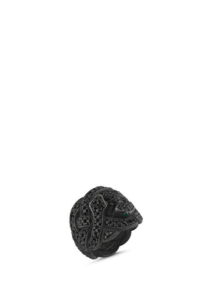 Medusa Serpent Kadın Gümüş Yüzük