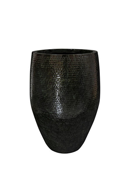 Thom Metal Siyah Saksı 62 cm