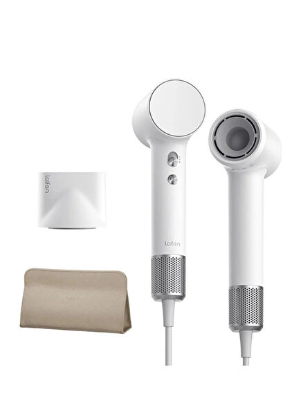 White Mini Hair Dryer