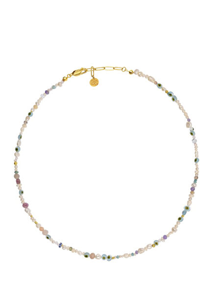 Waves of Wonder Pearl 18K Gold Plated Women's Necklace