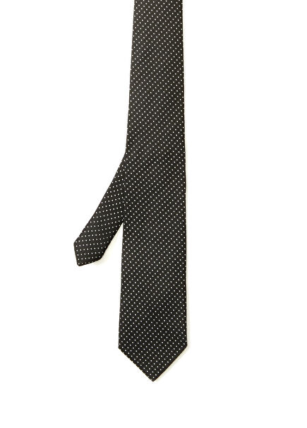 Black Silk Tie