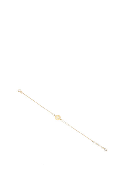 Letter H Women's Gold Bracelet