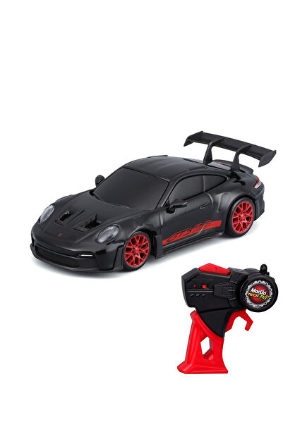 1:43 Mini Metal Drifters Porsche 911 GT3 RS Black Controlled Car