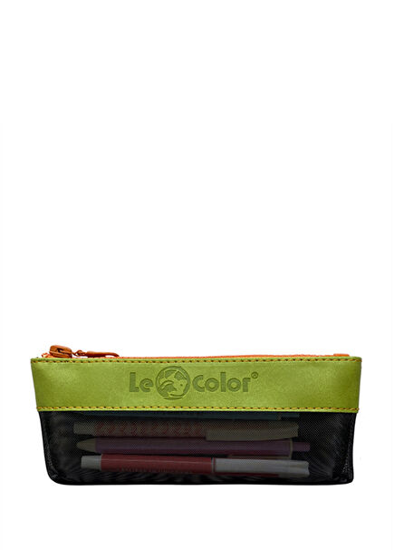 Semi Transparent Green Pencil Case