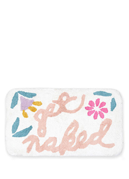 Get Naked Colored Cotton Bath Mat 60 x 100 cm
