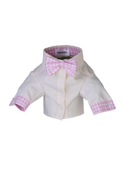 Milky Krem Köpek Gömlek