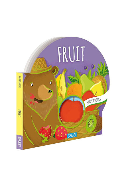 Fruit Shaped Board Book Çocuk Yabancı Dil Kitabı