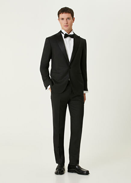 Black Wool Suit