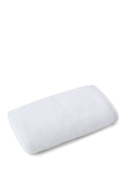 Route White Cotton Unisex Hand Towel