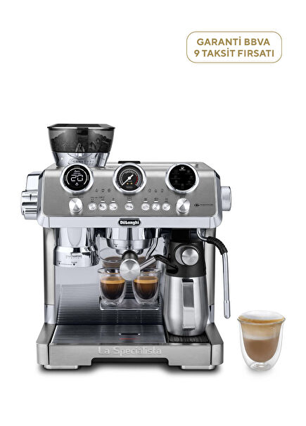 LA Specialista Maestro EC9885. M Manual Barista Type Espresso Coffee Machine