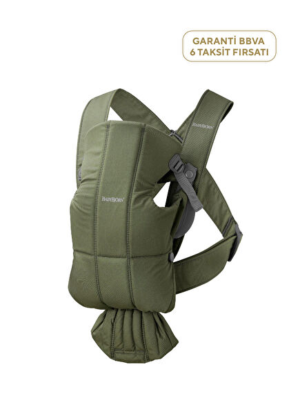Mini 3D Cotton Dark Green Kangaroo