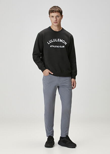 Slim Fit Gri Pantolon