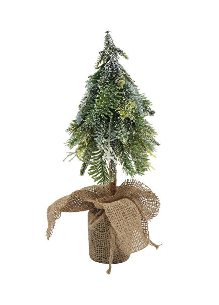 Mini Karlı Yılbaşı Ağacı