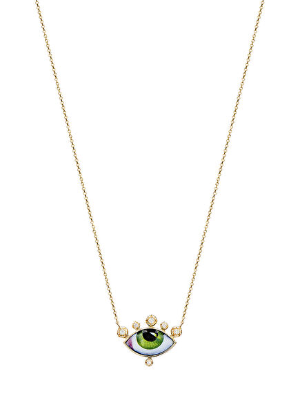 Russe Petit Vert Women's Gold Necklace