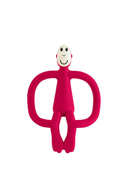 Monkey Kırmızı Silikon Diş Kaşıyıcı