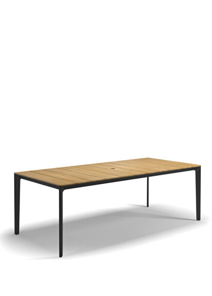 Carver Meteor Tik Ağacı Bahçe Masası