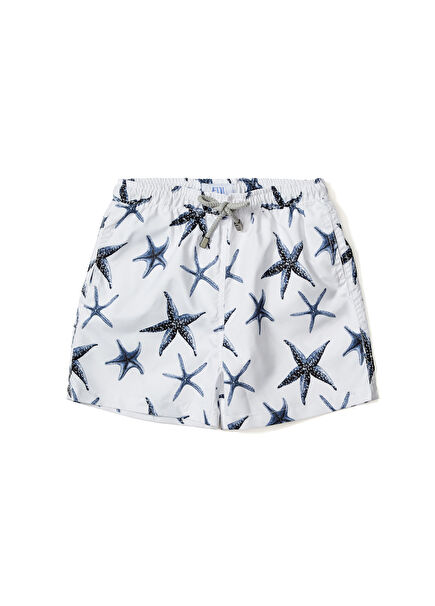 Icestar White Boys Swimsuit