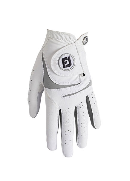 67958 WeatherSof White Grey Women's Left Hand Golf Gloves