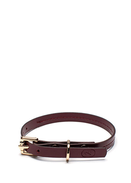 Burgundy Mini Cat and Dog Collar
