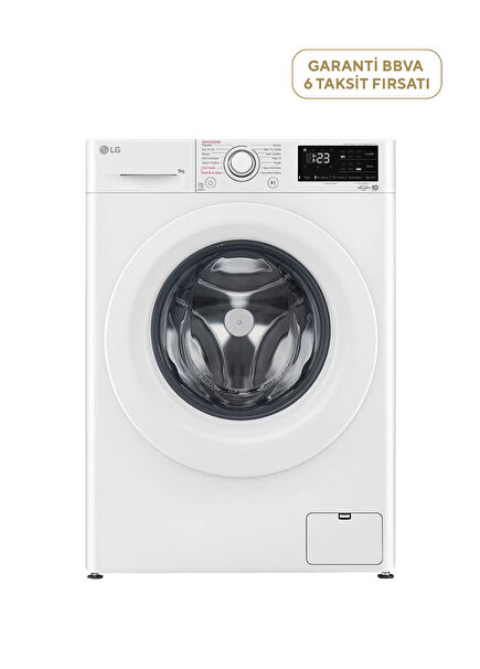 F4V3VYW3WE.ABWPLTK Beyaz Çamaşır Makinesi 9 kg