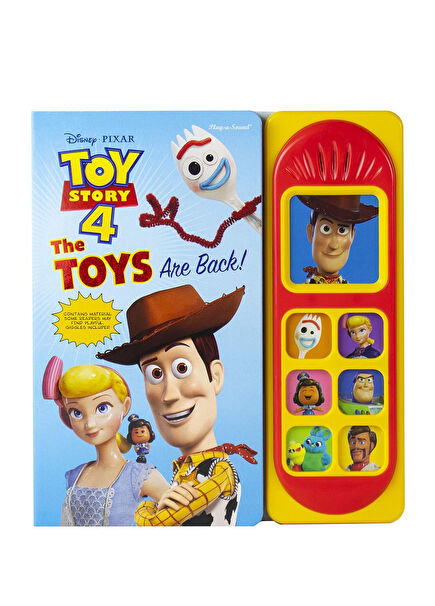 Disney Pixar Toy Story 4: The Toys Are Back! Çocuk Yabancı Dil Kitabı