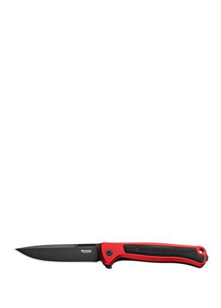 Skinny Red Aluminum Blade Pocket Knife