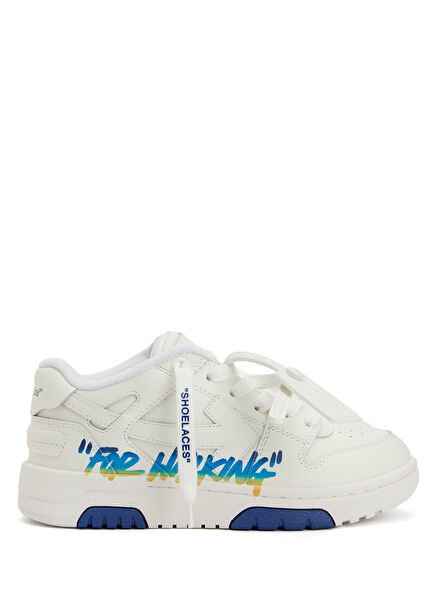 Çok Renkli Erkek Çocuk Deri Sneaker