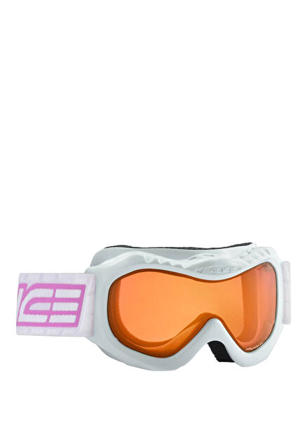 Photochromıc Antifog Beyaz Unisex Çocuk Kayak Gözlüğü