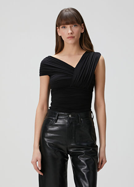 Etienne Black Bodysuit