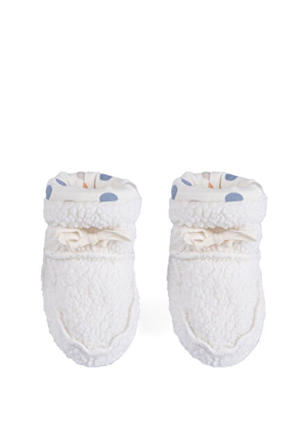 Ekru Wellsoft Unisex Bebek Patiği