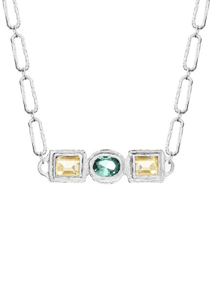 Edith 925 Sterling Silver Women's Choker Necklace