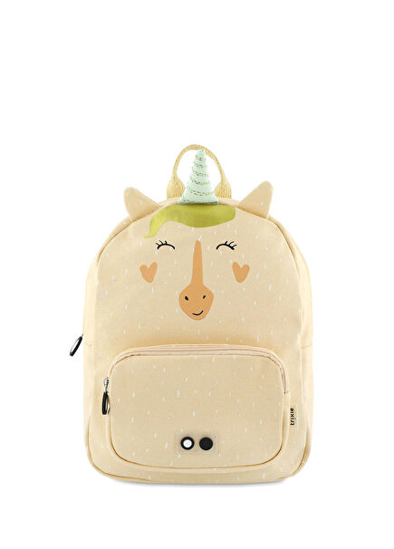 Mrs Unicorn Yellow Unisex Kids Backpack