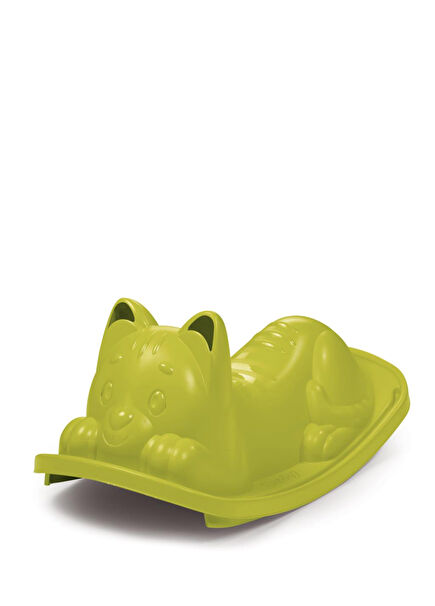 Green Cat Effect Rocking Seesaw