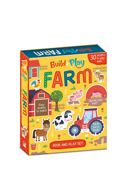 Build and Play Farm Çocuk Yabancı Dil Aktivite Kitabı