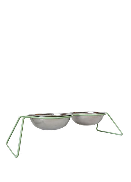 Moss XS/S Yeşil Çelik Köpek Mama ve Su Kabı