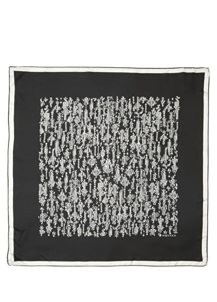 Black Women's Silk Shawl