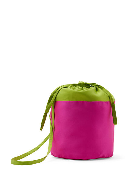 Color Block Girls' Shoulder Bag