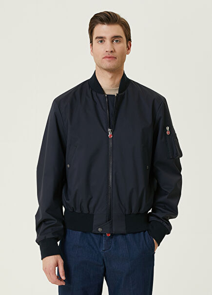 Lacivert Bomber Mont