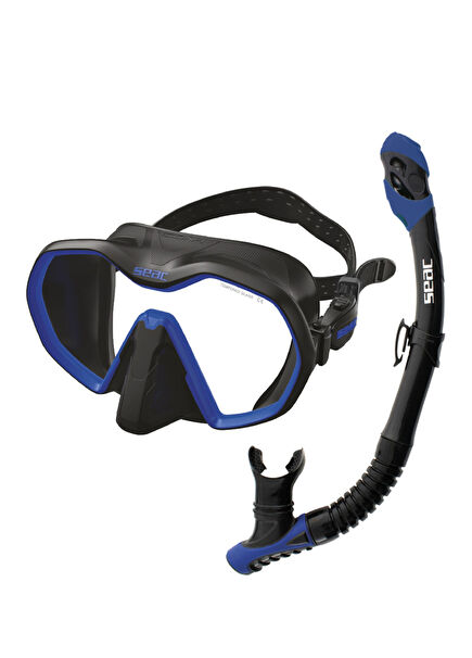 Icona Mavi Maske Şnorkel Seti