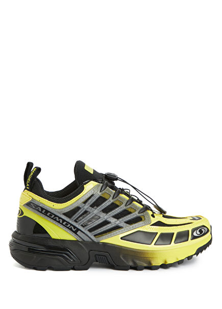 X Salomon Black Yellow Men's Sneakers