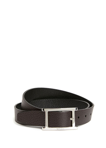 Siyah Kahve Erkek Deri Kemer