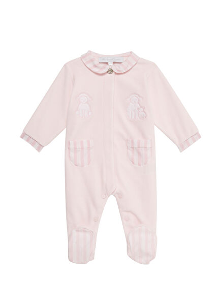 Velvet Baby Girl Jumpsuit