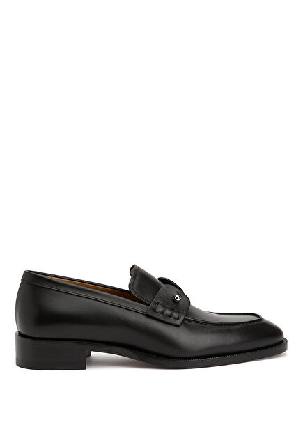 Chambelimoc Black Men's Leather Loafer