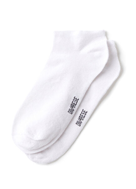2Pcs White Bamboo Men's Socks Set