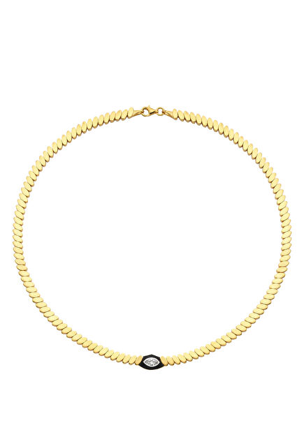 Watch Me Kadın Gümüş Kolye