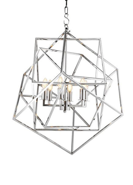 Matrix Nikel Kaplama Sarkıt Avize